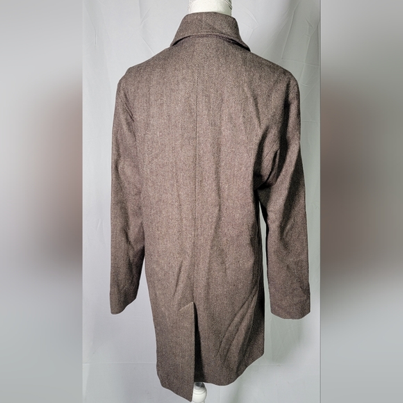 A.PC. Wool H. Moser Long Coat Button - Picture 4 of 8